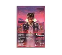 DPQICHH Juice Wrld Album Cover Poster Canvas Art Print 12x18 inch (30x45cm) Living Room Decor