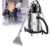 DPQYJPP Commercial carpet cleaner machine, 2110w 60l professional 3 in 1 carpet spraying floor brush cleaner, extractor vacuum, with 6 suction tool, for deep cleans dust, water stains, dirt.