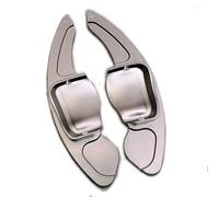 DPQYWTE Car Paddle Shifters Compatible with Seat for Leon 2009-2014 Metal Alloy Steering Wheel Paddle Shifter Extension Interior Mouldings Accessoriy(Gray)