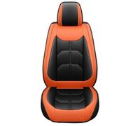 DPQYWTE Full Set Seat Covers Compatible With For Focus MK2 For Edge For Explorer Universal PU Replacement Car For Seat Cover Interior Upgrade Accessories(Orange)