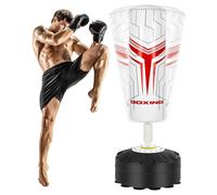 Dprodo 175CM Punching Bag, Freestanding Heavy Bag in White Dprodo White