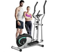 Dprodo 8 Level Elliptical Exercise Machine in Silver | Size: Medium Dprodo Silver M