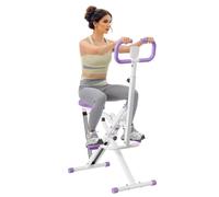 Dprodo Foldable Squat Machine Exercise Equipment in White | Size: 14kg Dprodo White 14kg