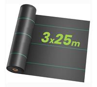 Dprodo Garden Weed Barrier Fabric Landscape Fabric in Midnight | Size: 10kg Dprodo Midnight 10kg