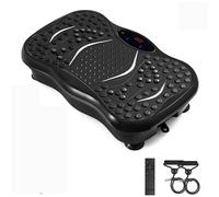 Dprodo Power Vibration Plate Exercise Machine in Black | Size: 10kg Dprodo Black 10kg