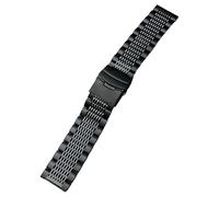 DPSQQ Watch Strap,Stainless Steel Band Sweatproof Belt For 20mm/22mm/24mm Smartwatch Accessories(20mm,Silver)