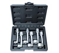 DPTOOL 12pt 1/2" Dr L-Type Diesel Injector Line Socket Wrench Set 12 14 16 17 18 19mm (6PCS)