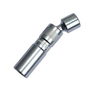 DPTOOL 16mm Magnetic Thin Wall Spark Plug Socket Universal Joint 3/8-Inch Drive Swivel Socket Removal Tool 12pt 96L (16mm) Compatible with BMW