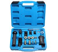 DPTOOL Fuel Injector Puller Removal Set Injector Seal Installer Service Tool Kit Compatible with Audi VW 1.4 1.6 1.8 2.0 2.7 3.0 3.2 3.6 V6 4.2 V8 FSI TSI Petrol