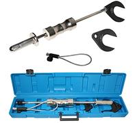 DPTOOL Inner CV Joint Puller Slide Hammer Front Wheel Drive Axle Half Shaft Removal Tool Kit Heavy Duty 10 Pounds Slide Hammer 63mm 48mm CV Joint Fork Adapter Attachments