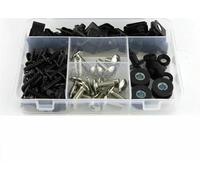 DPUNVMA - Bolt Nuts Motorcycle Fairing Bolt Windshield Bolts Screw Set Screws Clips For Yamaha NMAX 125 NMAX155 2015 2016 2017 2018 2020 2021 2022 2023 2024