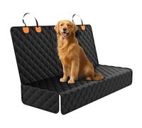DPWEION Waterproof Dog Car Seat Cover,Non-slip% Scratch Proof Back Seat Covers for Dogs,Universal Fits Cars & SUVs Rear Seats(137cm×121cm)