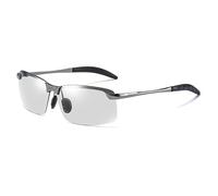 DPWOUM 1Pc Gray Chameleon Day Night Vision Lenses Photochromic Sunglasses Driving Male Sun Change Lenses Polarised Colour Men, Accessories