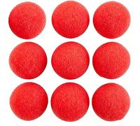 DPWOUM 9Pcs Red Sponge Balls Soft Magic Tool Sponge Balls,Lightweight Mini Street Classical Comedy Trick Props Magic Kits and Accessories Novelty and Gag(2.5cm)