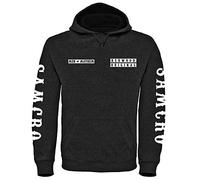 DPX-1 Mens SAMCRO Anarchy Pullover Hooded Top Men Of Mayhem Redwood Original Jax Teller (S-3XL) (Medium) Black