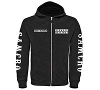 DPX-1 SOA Anarchy Deluxe Zip Style Hoodie (S - 3XL) Redwood Original Reaper Patch Jax Teller Men Of Mayhem (2XL) Black