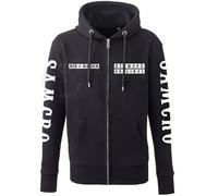 DPX-1 SOA SAMCRO Custom Charter Deluxe ZIP STYLE Hoodie (LARGE) Black