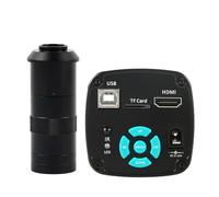 DPXTFJKDS 1080P 2K 4K 48MP Industrial Video Microscope Camera(130x lens with Light)