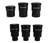 DPXTFJKDS 2 PCS WF10X WF20X WF15X WF25X High Eyepoint Eyepiece for Stereo Microscope Eyepieces Ocular Microscope Parts or Accessories(2PC WF15X 15mm)