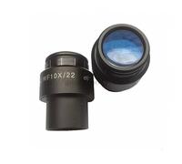 DPXTFJKDS 2 pcs with Rubber Eye Protection WF10X/22mm Stereo Microscope Eyepieces High eyepoint Wide Angle Lens Diopter Adjustable