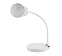 DPXTFJKDS 2020 10X 5X/15X 10X/20X Portable Table Magnifying Desktop Magnifying Glass Inspection Magnifier With 38 LED Lamp(Black,10X)