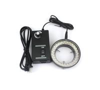 DPXTFJKDS Adjustable 144 LED Ring Light Lamp For Industry Video Stereo Microscope Lens Camera Magnifier(56 LED Black)