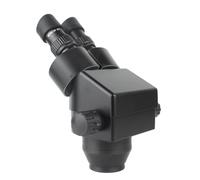 DPXTFJKDS Binocular Microscope Magnification Continuous Zoom 7X-45X Stereo Microscope Head + WF10X/20mm Eyepiece For Phone PCB Soldering(Gold)