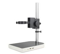 DPXTFJKDS Microscope Arm Bracket 40mm Large Adjustable Stereo Digital Microscope Lens Table Stand Dual Ring Holder for Industry Lab