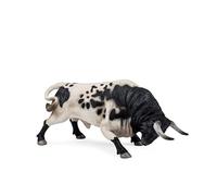 DQB DeQUBE - Bravo Berrendo Embistiendo Animal Bull Figure, tierdruck, Multicoloured, 17x8x4.2 (DeQUBE Trading S.L. 1)