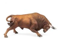 DQB DeQUBE - Bravo Colorado Embeying Animal Bull Figure, solid, Brown, 17x8x4,2 (DeQUBE Trading S.L. 1)