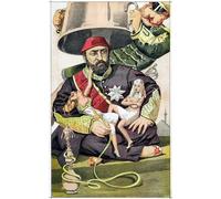 DQCJIYIGL Famous Art Print Artwork Artwork Paintings Abd Ul Aziz Sultan of Turkey From by Jacques Canvas Wall Art for Home Decor 60x90cm