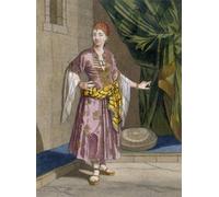 DQCJIYIGL Famous Art Print Artwork Artwork Paintings an African Woman by Jean Baptiste Vanmour Canvas Wall Art for Home Decor 60x90cm