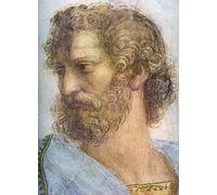 DQCJIYIGL Famous Art Print Artwork Artwork Paintings Aristotle Stanzaa Segnatura the School of Athens Detail by Raffaello Sanzio Raphael Canvas Wall Art for Home Decor 60x90cm