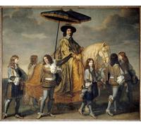 DQCJIYIGL Famous Art Print Artwork Artwork Paintings Chancellor Seguier by Charles Le Brun Canvas Wall Art for Home Decor 60x90cm