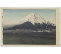 DQCJIYIGL Famous Art Print Artwork Artwork Paintings Fuji From Yoshida Ten Views of Mount Fuji by Hiroshi Yoshida Canvas Wall Art for Home Decor 60x90cm