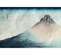 DQCJIYIGL Famous Art Print Artwork Artwork Paintings Fuji in Clear Weather From the Series Views of Mount Fuji by Katsushika Hokusai Canvas Wall Art for Home Decor 60x90cm