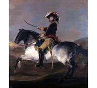 DQCJIYIGL Famous Art Print Artwork Artwork Paintings General José De Palafox on Horseback by Francisco De Goya Canvas Wall Art for Home Decor 60x90cm