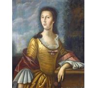 DQCJIYIGL Famous Art Print Artwork Artwork Paintings Mary Bethel Boude by Benjamin West Canvas Wall Art for Home Decor 60x90cm