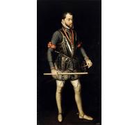 DQCJIYIGL Famous Art Print Artwork Artwork Paintings Portrait of Philip Ii King of Spain and Portugal by Sánchez Coello Canvas Wall Art for Home Decor 60x90cm