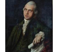 DQCJIYIGL Famous Art Print Artwork Artwork Paintings Portrait of the Composer and Violinist Antonín Kammel by Gainsborough Canvas Wall Art for Home Decor 60x90cm