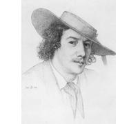 DQCJIYIGL Famous Art Print Artwork Artwork Paintings Portrait of Whistler John Poynter Canvas Wall Art for Home Decor 60x90cm