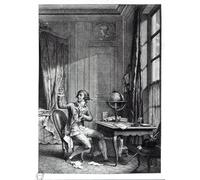 DQCJIYIGL Famous Art Print Artwork Artwork Paintings St Preux Receiving the Portrait of Julie by Nicolas Andre Monsiau Canvas Wall Art for Home Decor 60x90cm