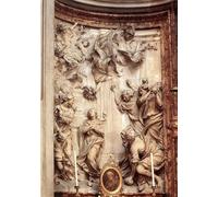 DQCJIYIGL Famous Art Print Artwork Artwork Paintings Stoning of St Emerenziana by Ercole Ferrata Canvas Wall Art for Home Decor 60x90cm