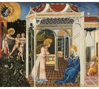 DQCJIYIGL Famous Art Print Artwork Artwork Paintings the Annunciation and Expulsion From Paradise by Di Paolo Canvas Wall Art for Home Decor 60x90cm