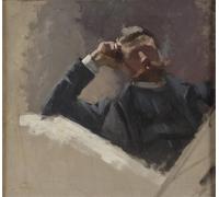 DQCJIYIGL Famous Art Print Artwork Artwork Paintings the Artist Georg Pauli. Study by Eva Bonnier Canvas Wall Art for Home Decor 60x90cm