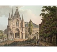 DQCJIYIGL Famous Art Print Artwork Artwork Paintings the College De Navarre in Paris Engraved by Claude Nattes Canvas Wall Art for Home Decor 60x90cm