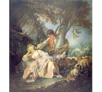 DQCJIYIGL Famous Art Print Artwork Artwork Paintings The disturbed sleep by François Boucher Canvas Wall Art for Home Decor 60x90cm