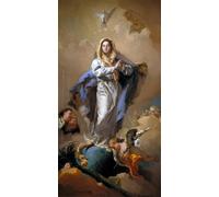 DQCJIYIGL Famous Art Print Artwork Artwork Paintings the Immaculate Conception by Battista Tiepolo Canvas Wall Art for Home Decor 60x90cm