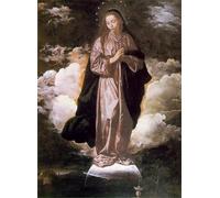 DQCJIYIGL Famous Art Print Artwork Artwork Paintings the Immaculate Conception by Diego Rodriguez De Silva Velazquez Canvas Wall Art for Home Decor 60x90cm