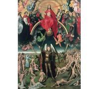 DQCJIYIGL Famous Art Print Artwork Artwork Paintings the Last Judgement by Hans Memling Canvas Wall Art for Home Decor 60x90cm